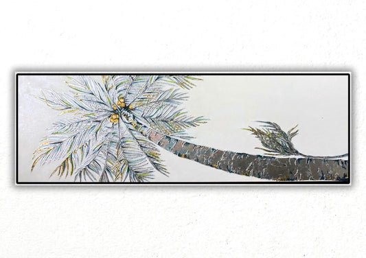 “SUN KISSED PALM TREE“ 20x60 inches