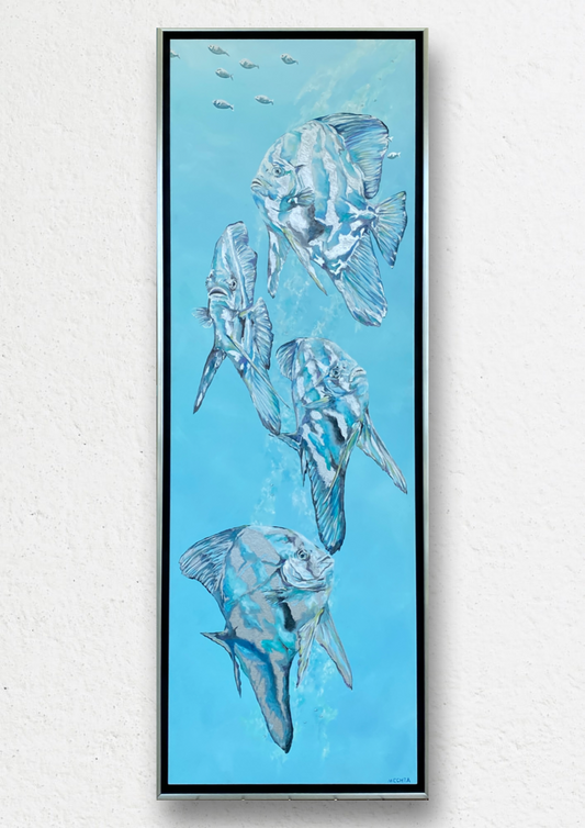 “Coral reef fish” 24х60 inches