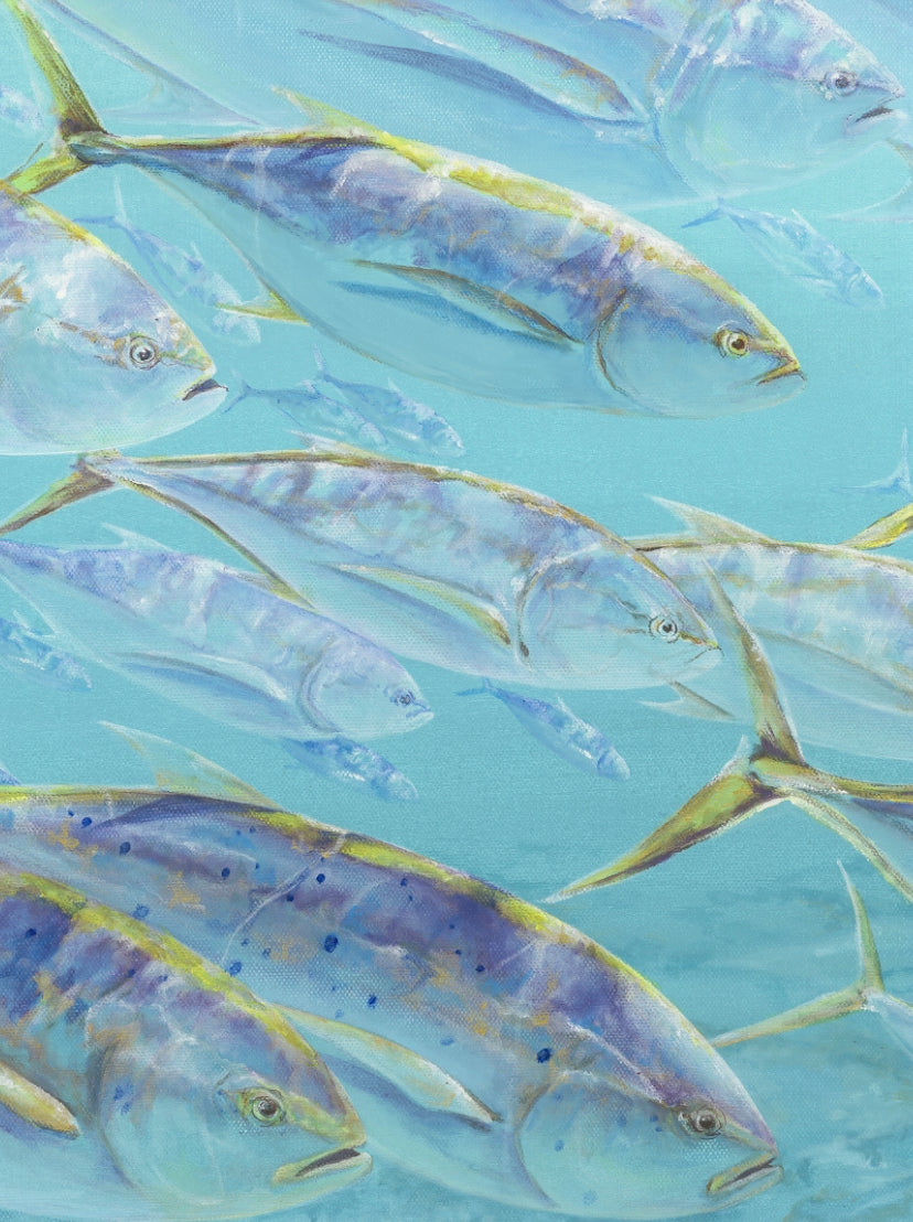 “Morning Tuna” 40x16 inches