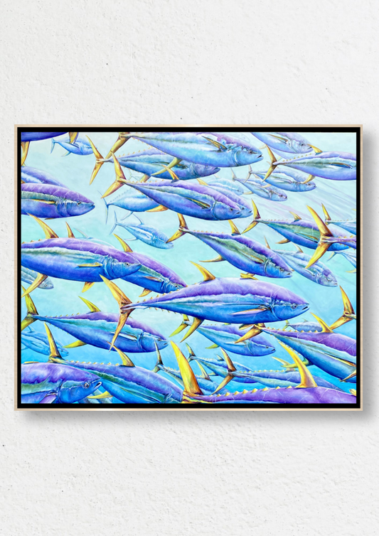 “Light Yellowfin Tuna” 48х60 inches