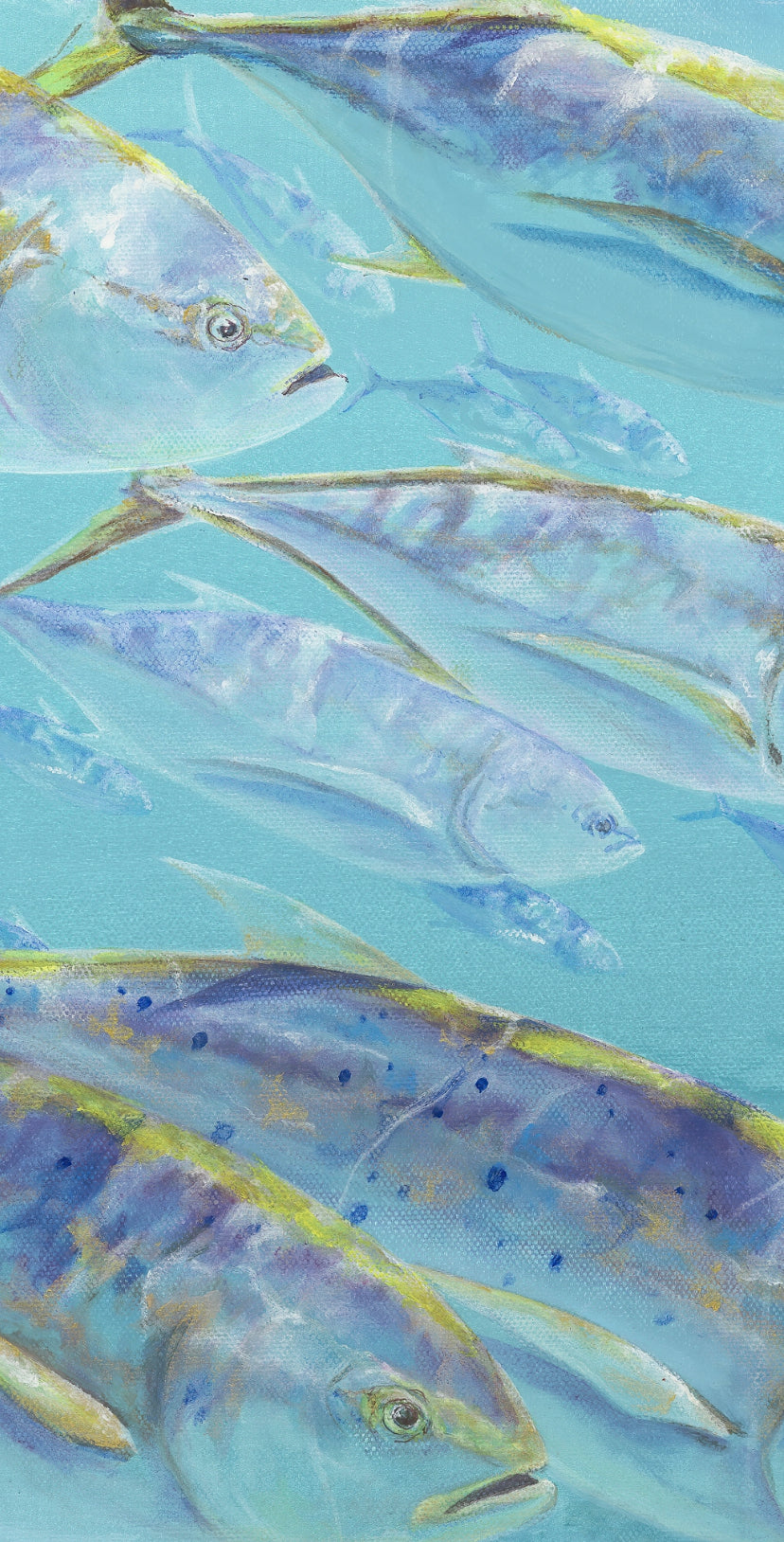 “Morning Tuna” 40x16 inches