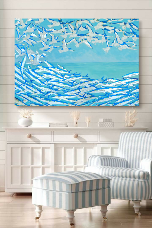 “Sea to Air” 36x48 inches